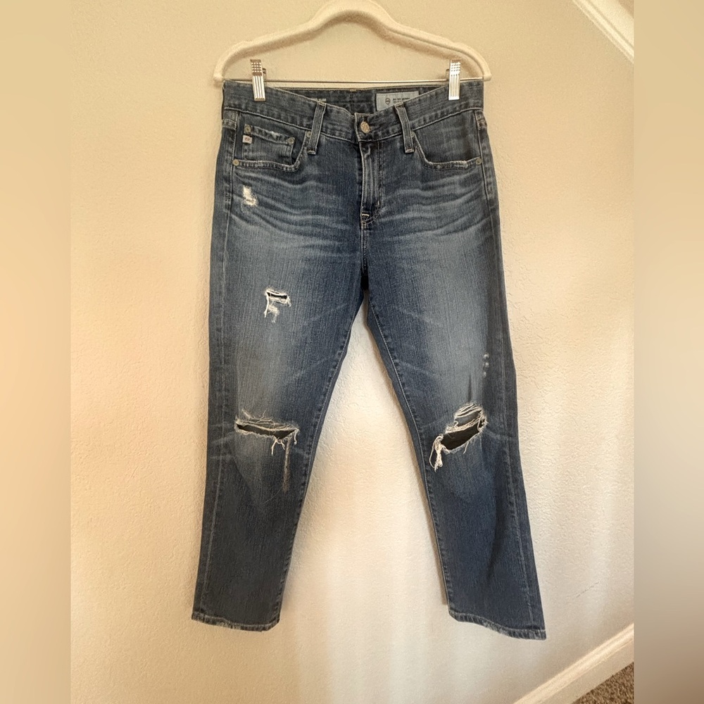 AG Adriano Goldschmied slouchy slim jeans